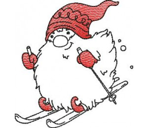 Stickdatei - Winter Gnom 10